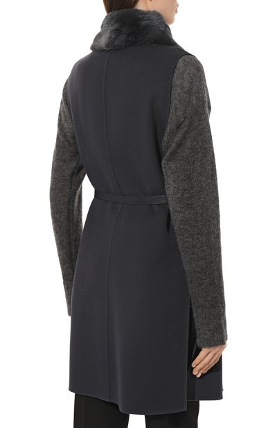 Жилет с меховой отделкой LORO PIANA, арт. FAG4402, фото 4