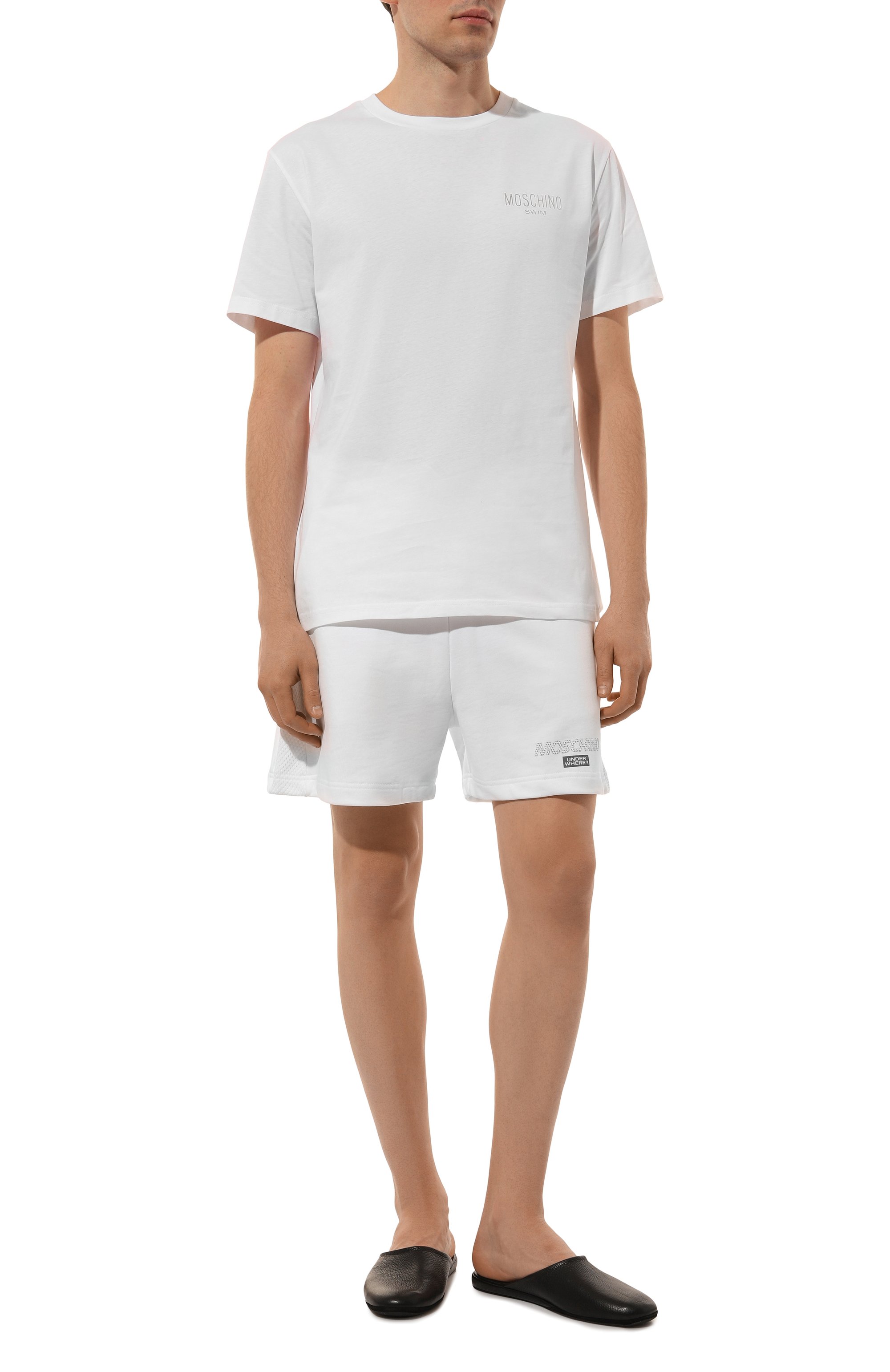 Хлопковые шорты MOSCHINO, арт. A6808/4420, фото 2