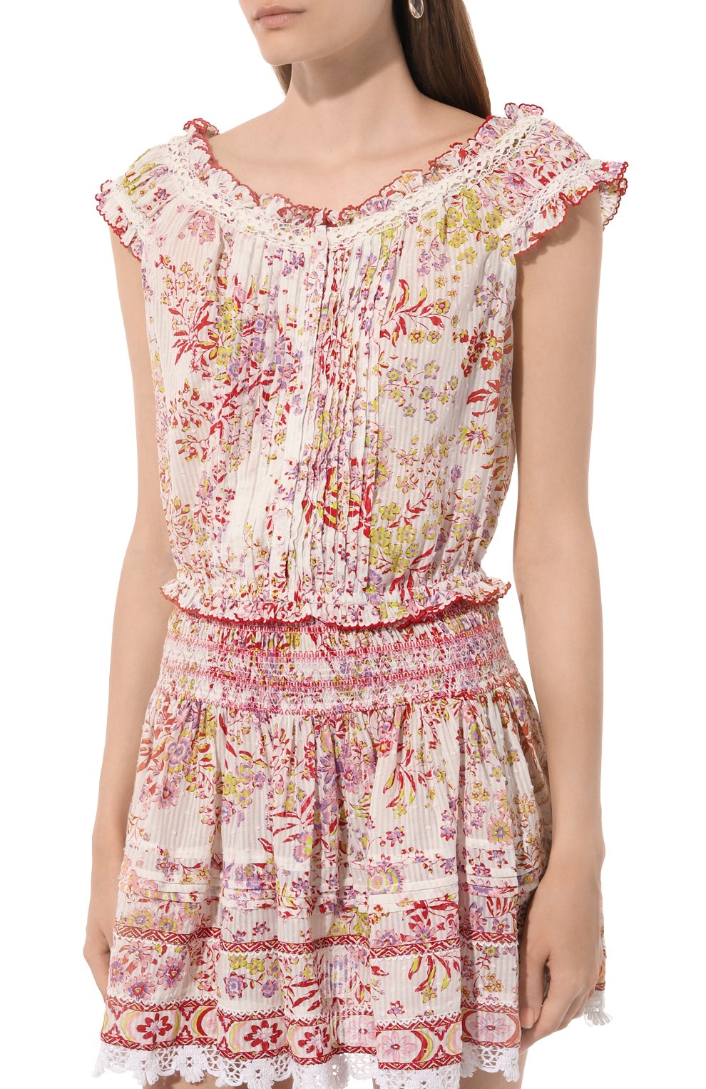 Хлопковый топ POUPETTE ST BARTH, арт. WA4S24D0QLP, фото 3