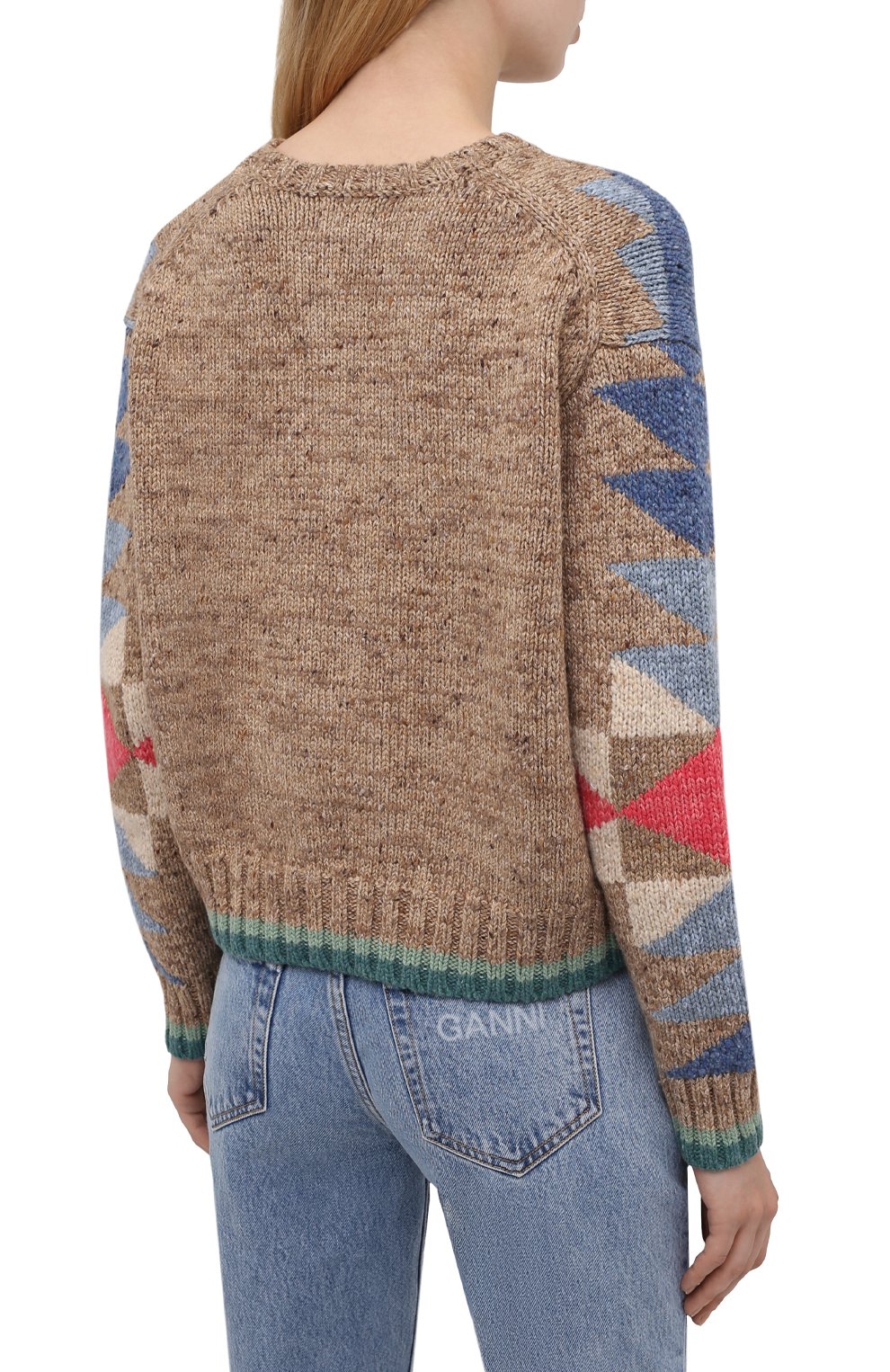 Свитер из хлопка и шерсти POLO RALPH LAUREN разноцветного цвета по цене 42700 руб., арт. 211843146, фото 4 Свитер из хлопка и шерсти POLO RALPH LAUREN, арт. 211843146, фото 4