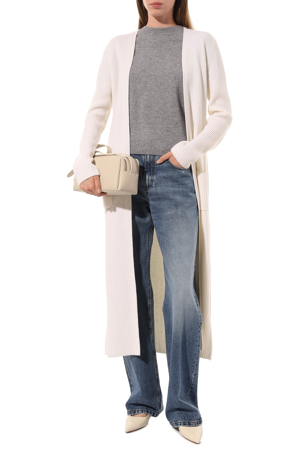 Кардиган из шерсти и кашемира OLOLOL, арт. OLKNC013/101/BASE, фото 2