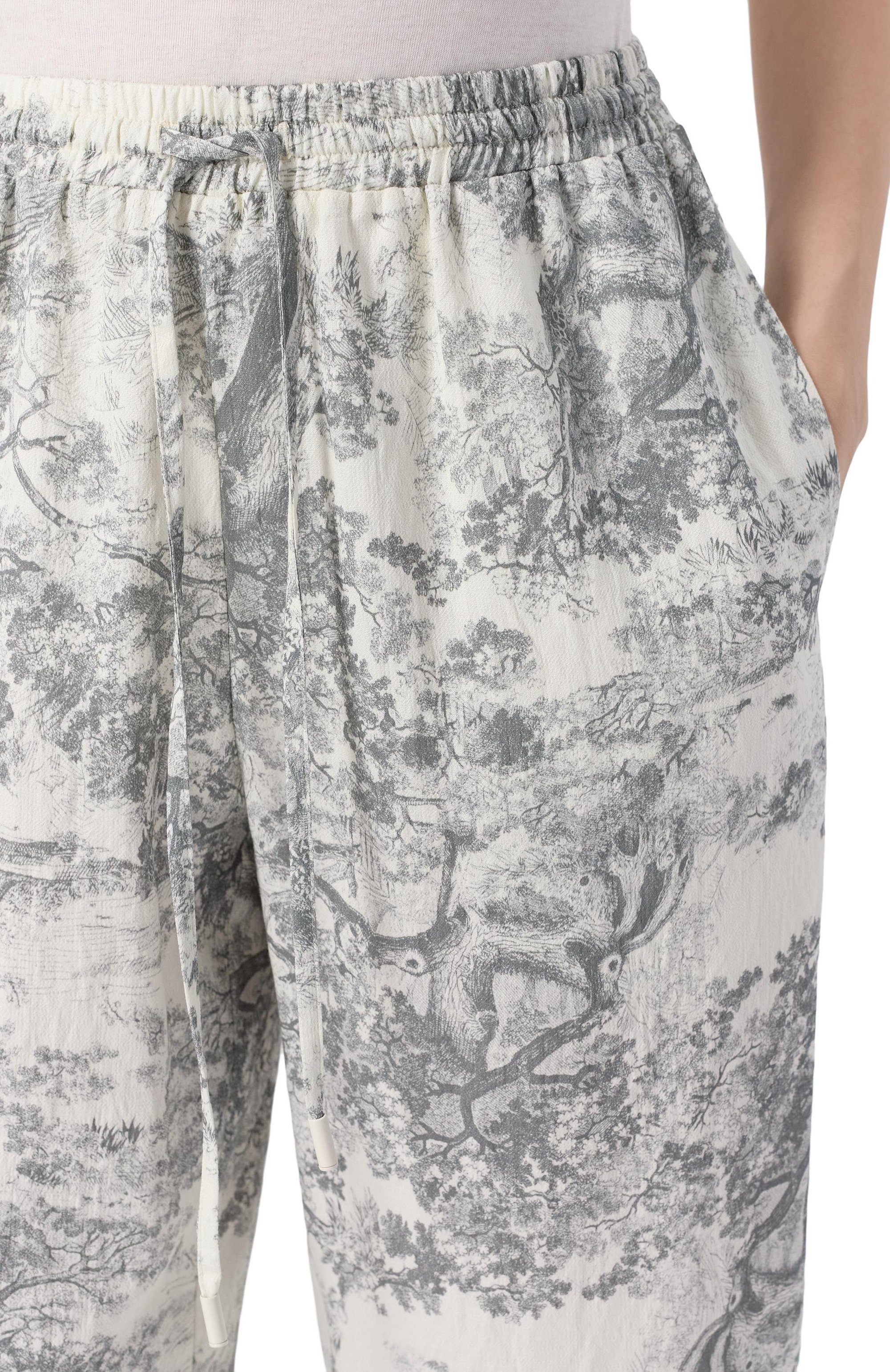 Хлопковые брюки SEVEN LAB серого цвета по цене 18900 руб., арт. SPV.08.206.357, фото 5 Хлопковые брюки SEVEN LAB, арт. SPV.08.206.357, фото 5