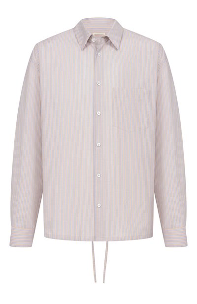 Мужская рубашка из хлопка и шелка 12 STOREEZ, арт. 136997