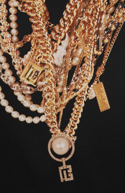 Платье из вискозы BALMAIN, арт. BX1E01, фото 3