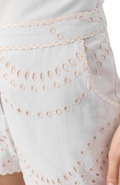 Шорты из хлопка и льна CHARO RUIZ IBIZA, арт. 254500, фото 5