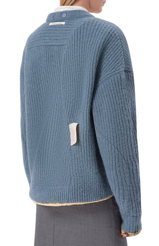 Утепленный кардиган Undercover UC2E1902 Голубой  UC2E1902 Фото 4