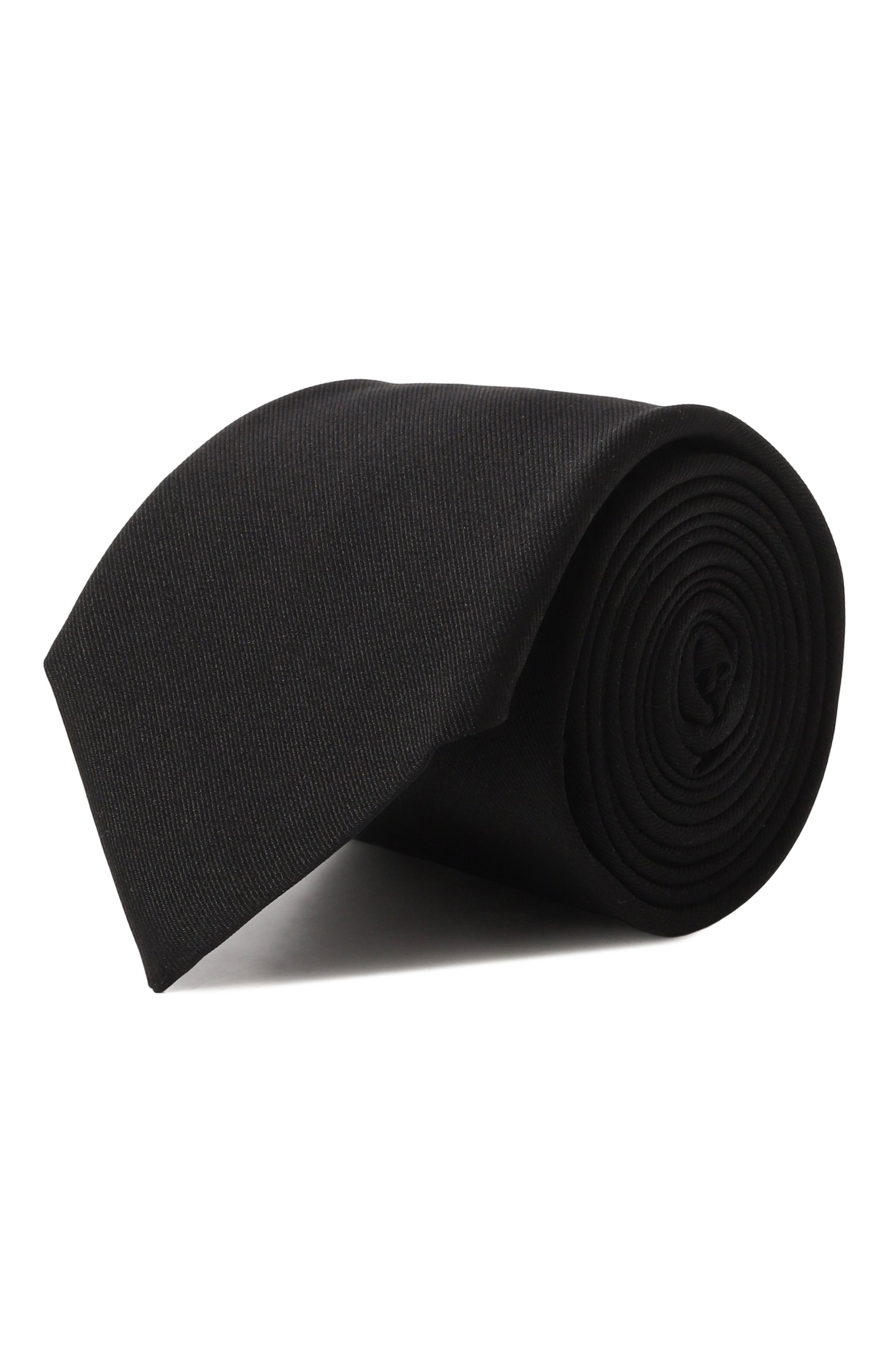 Шелковый галстук CORNELIANI черного цвета по цене 20750 руб., арт. 94U302-9420300, фото 1 Шелковый галстук CORNELIANI, арт. 94U302-9420300, фото 1