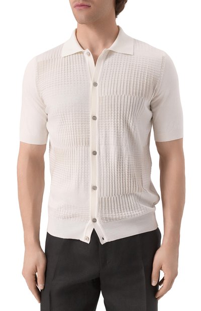 Рубашка из шелка и хлопка ZILLI, арт. KBBP02M0145VSQS00/64, фото 3