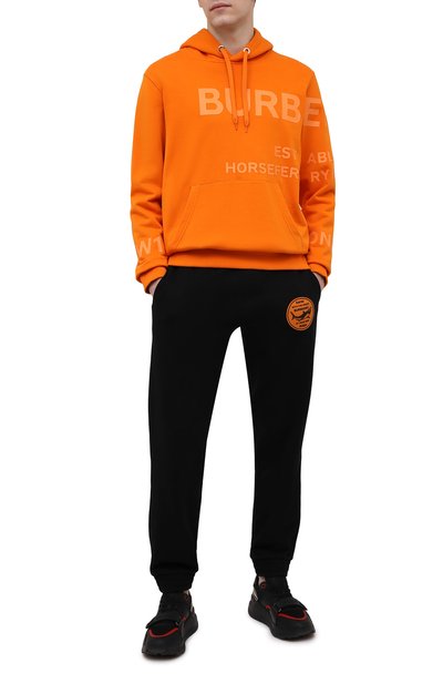 Хлопковое худи BURBERRY, арт. 8040728, фото 2