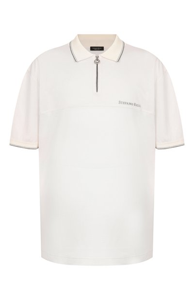 Мужское поло из шелка и льна STEFANO RICCI, арт. K919053P31/T25102/64