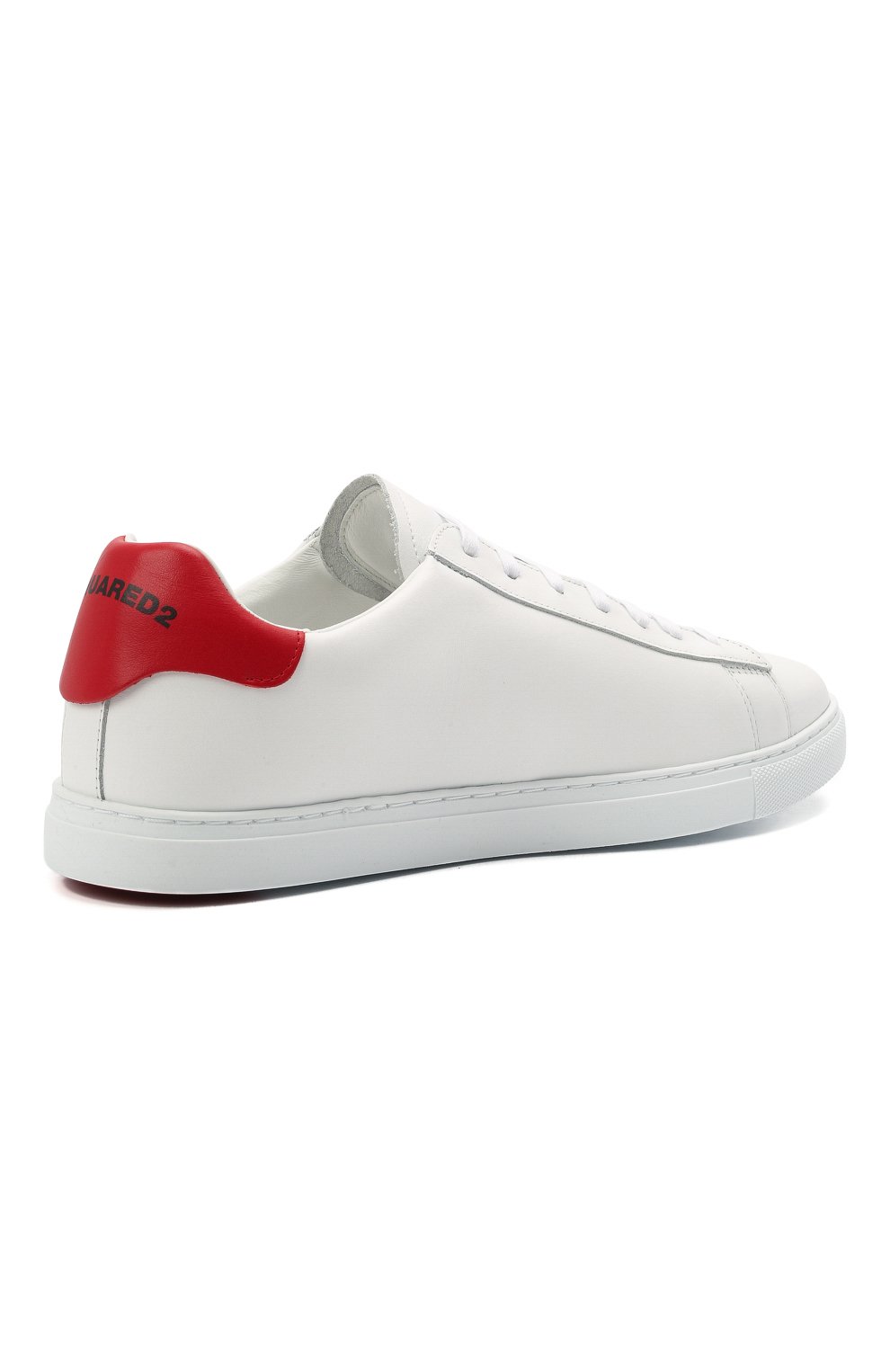 Кожаные кеды icon DSQUARED2, арт. SNM0005 01502228, фото 4