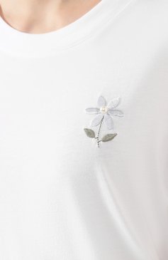 Хлопковая футболка SIMONE ROCHA, арт. TS270-10B/0553, фото 1