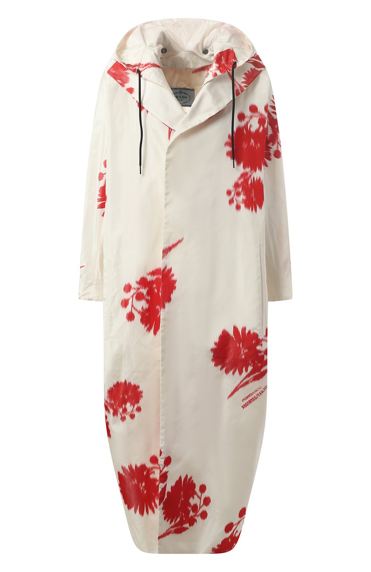 Хлопковый плащ PRADA, арт. P652O-1YQY-F0O3N, фото 1