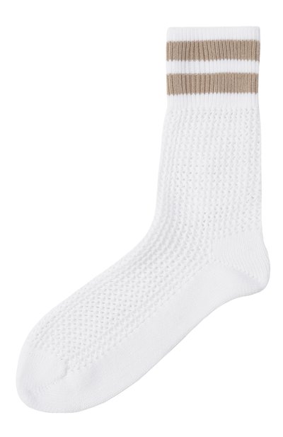 Женские хлопковые носки BRUNELLO CUCINELLI, арт. MCSC09101