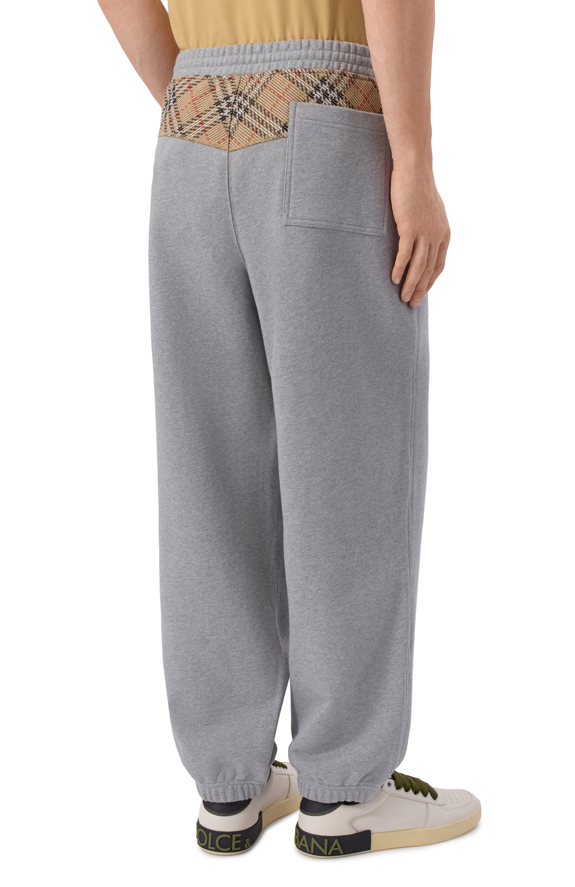 Хлопковые джоггеры BURBERRY, арт. 8120757, фото 4