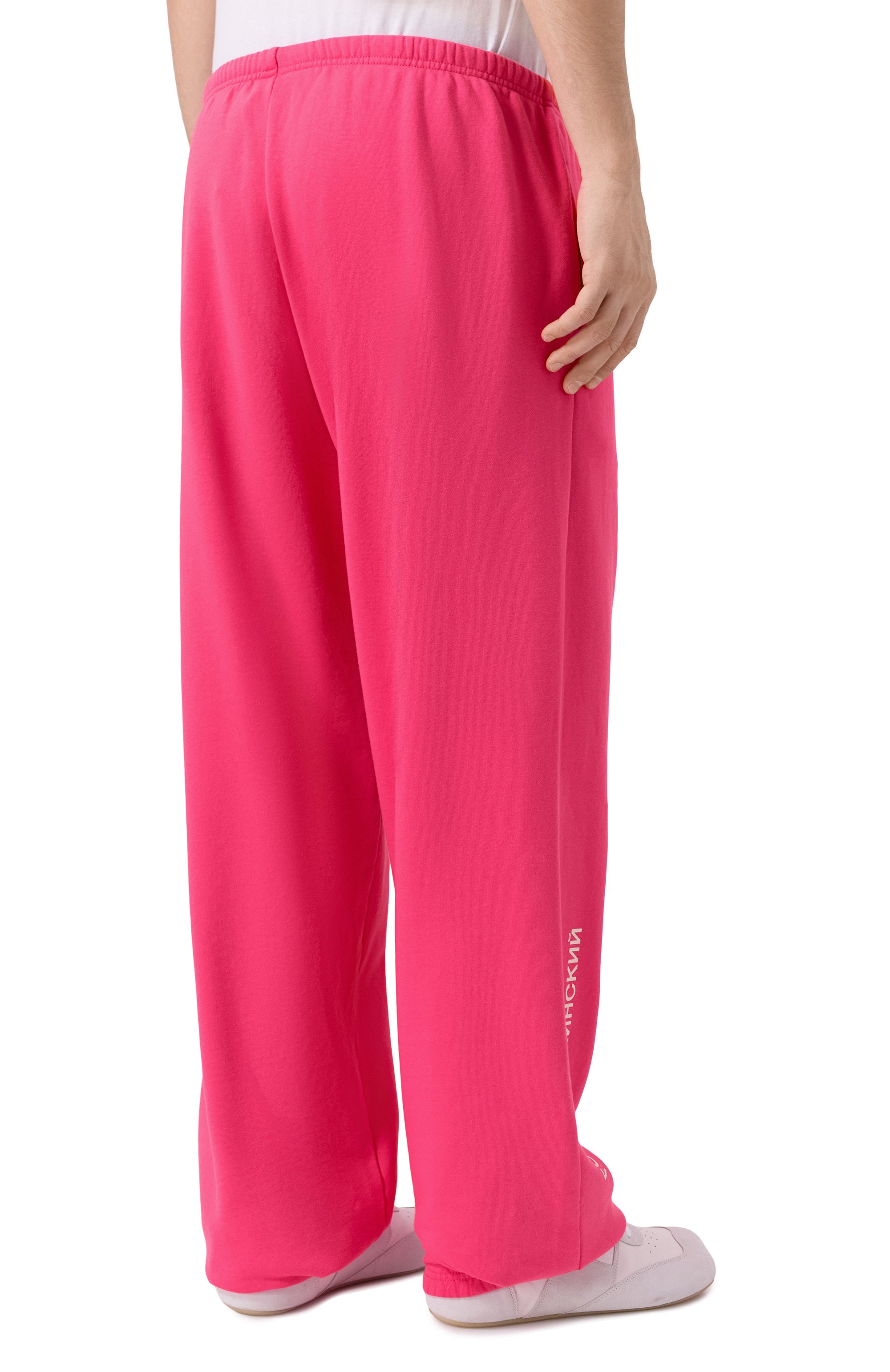 Хлопковые джоггеры ГОША РУБЧИНСКИЙ, арт. SWP_0102_PINK, фото 4