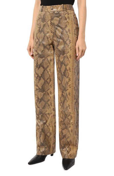 Кожаные брюки ZEYNEP ARCAY, арт. FW24PN07, фото 3