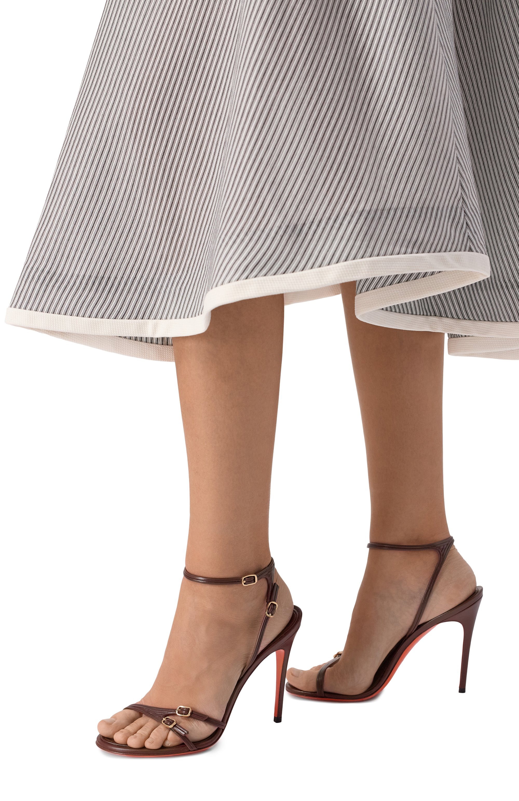 Кожаные босоножки SANTONI, арт. WHLG71957UT2TFEN, фото 2