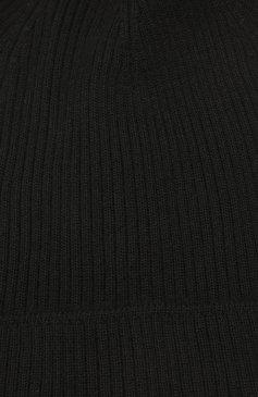 Мужская кашемировая шапка RICK OWENS черного цвета, арт. RU20F3495/RIBWS | Фото 3 (Материал: Шерсть, Кашемир, Текстиль; Кросс-КТ: Трикотаж; Нос: Не проставлено; Региональные ограничения белый список (Axapta Mercury): Не проставлено)