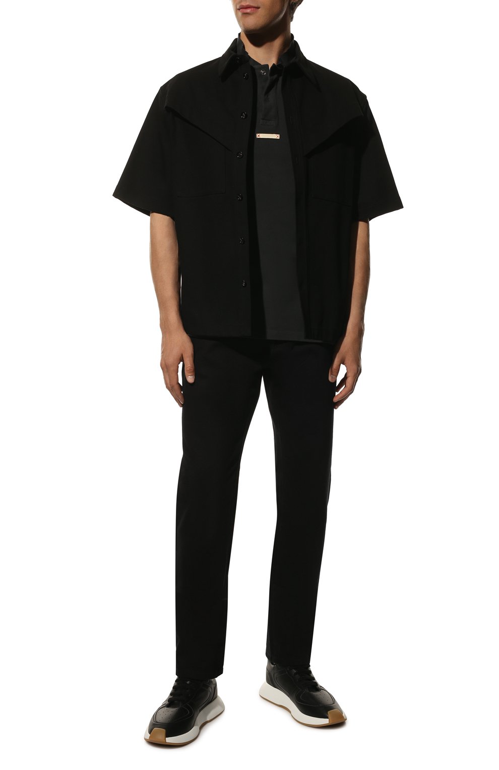 Хлопковое поло MAISON MARGIELA, арт. S50GL0041/S23978, фото 2