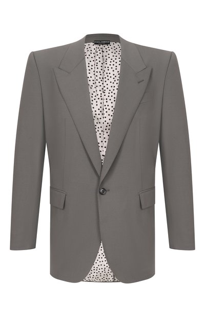Мужской шерстяной пиджак DOLCE & GABBANA, арт. G2VN6T/FUBG5