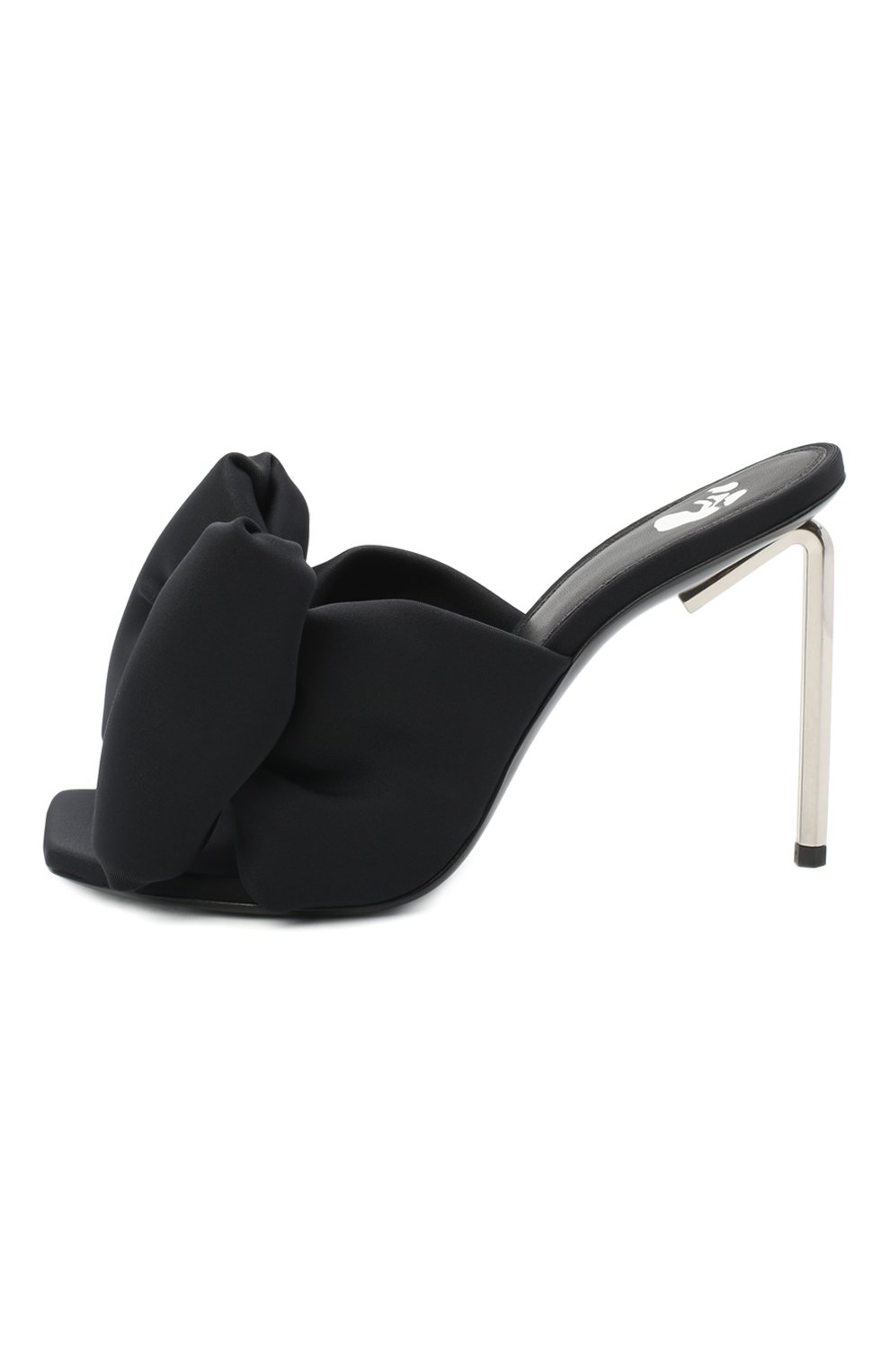 Текстильные мюли OFF-WHITE, арт. 0WIJ006R21FAB0011000, фото 3