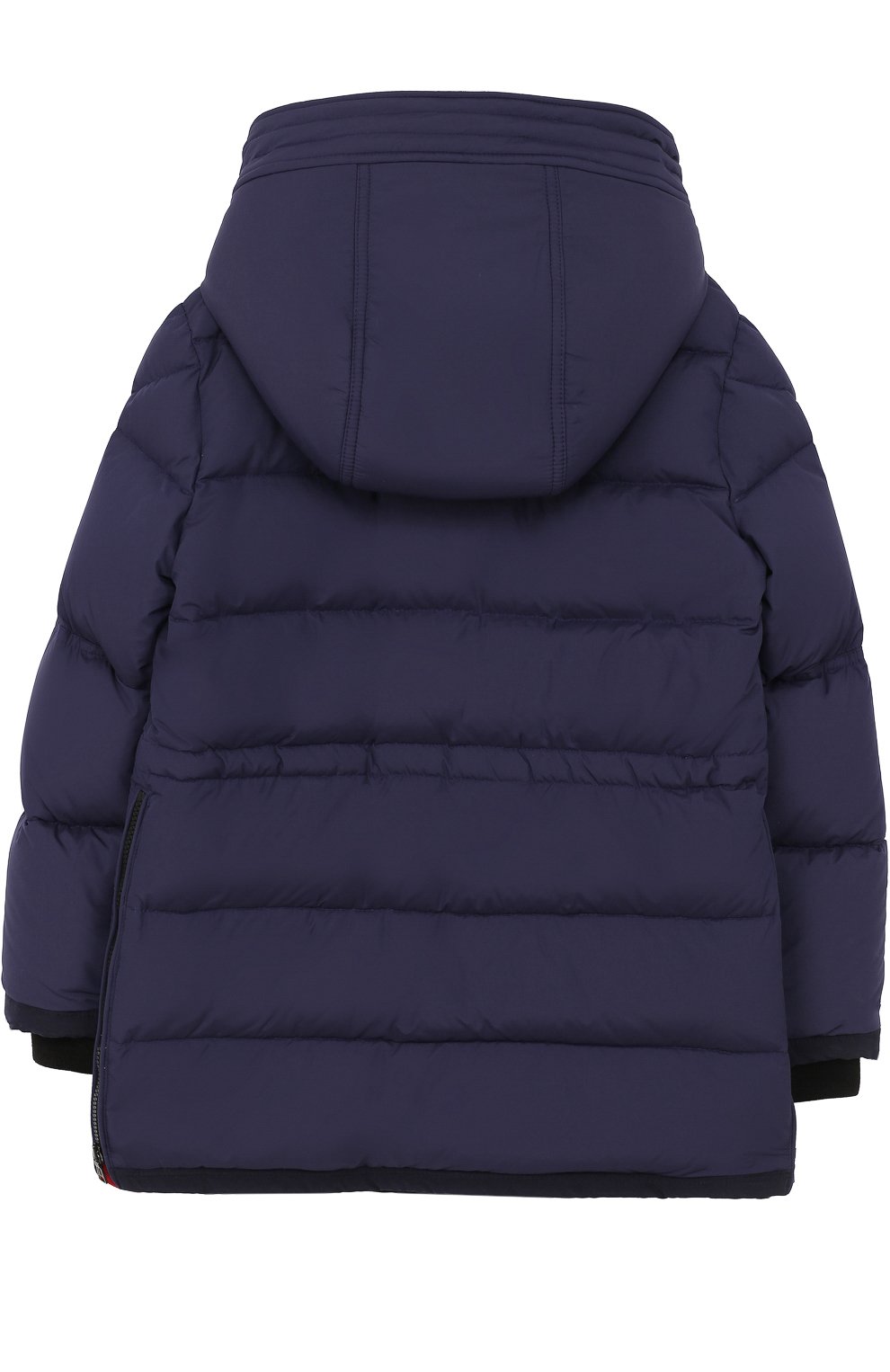 Пуховая куртка с текстильной отделкой и капюшоном MONCLER ENFANT, арт. C2-954-42332-85-53859/8-10A, фото 2