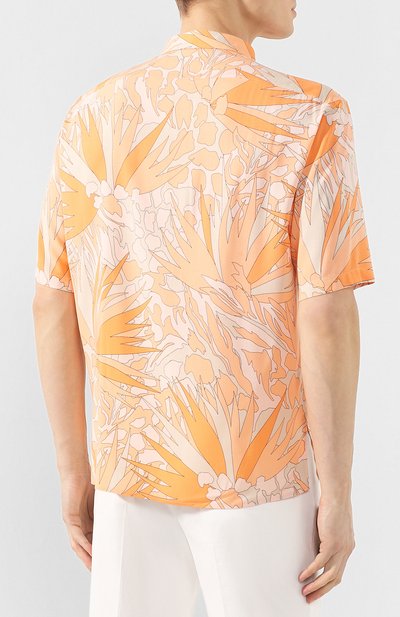 Рубашка из вискозы SAINT LAURENT, арт. 601070/Y2A27, фото 4