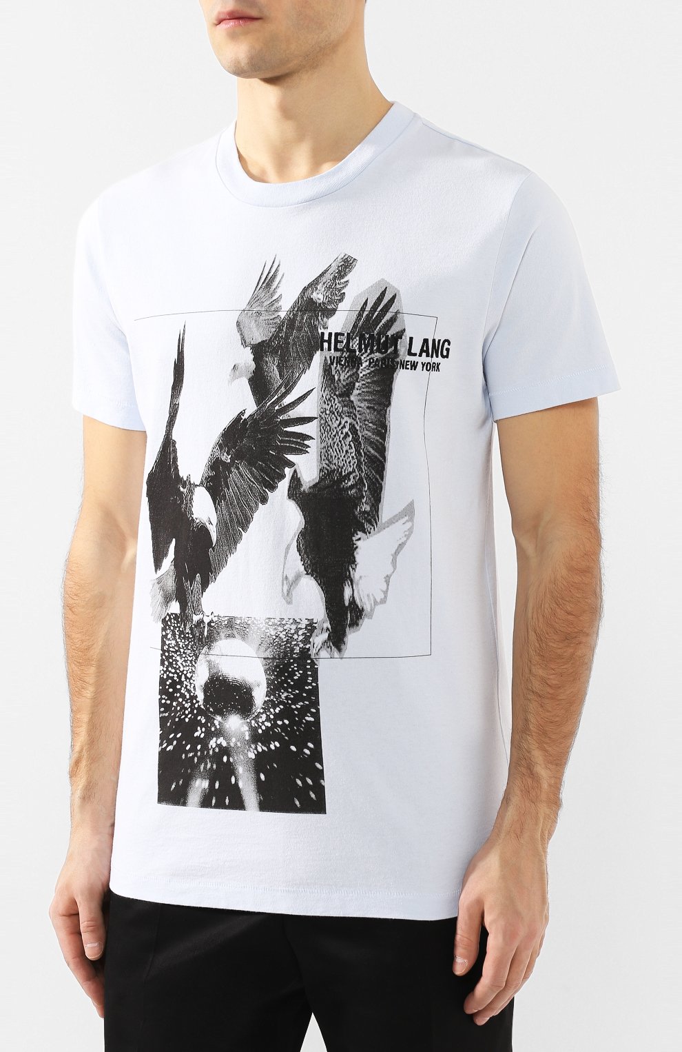 Хлопковая футболка HELMUT LANG, арт. J09DM517, фото 3