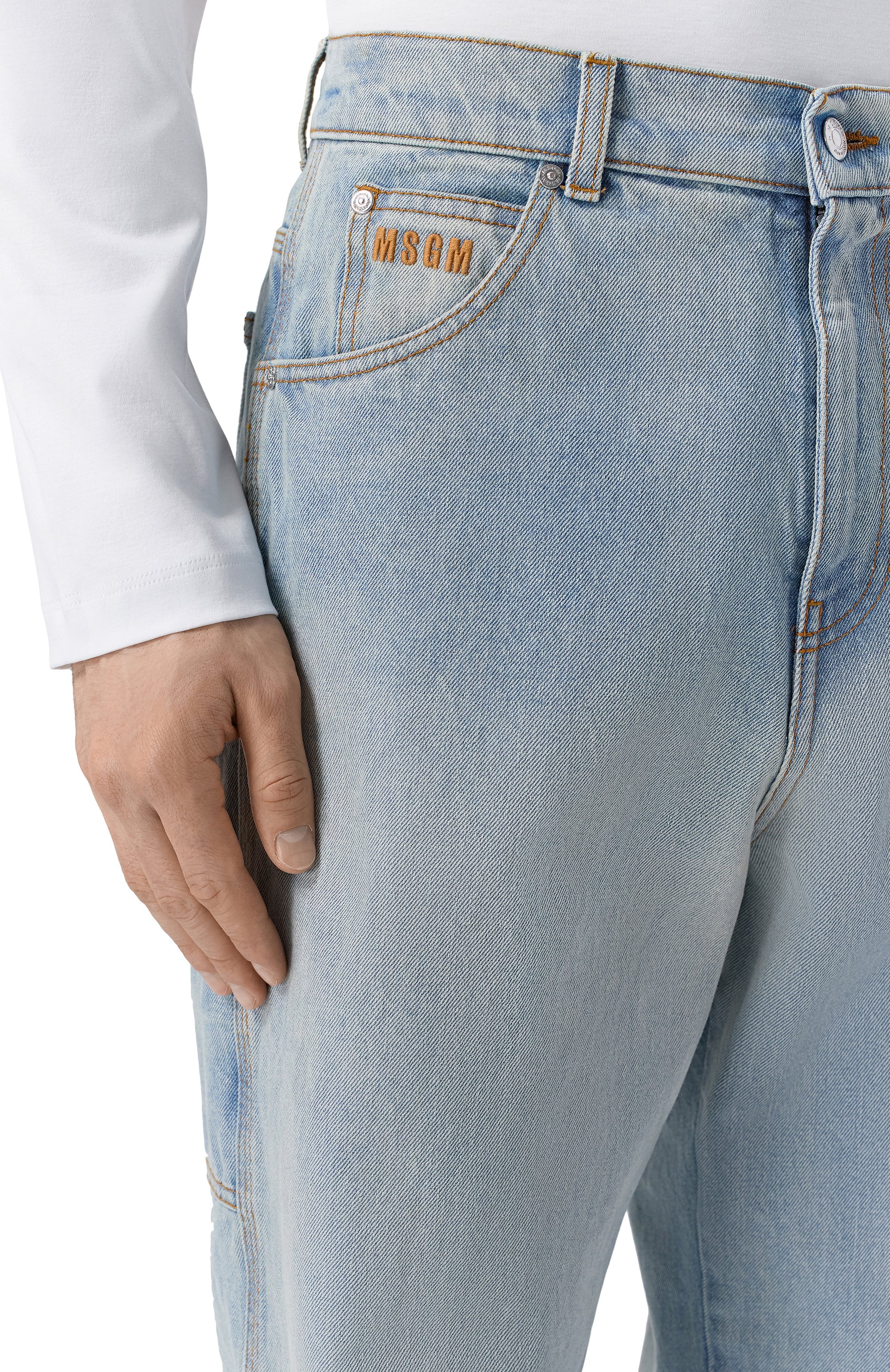 Джинсы MSGM, арт. 4040MP237L/267086, фото 5