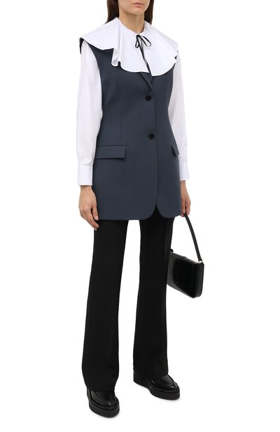 Шерстяной жилет JIL SANDER, арт. JSWR585010-WR201000, фото 2