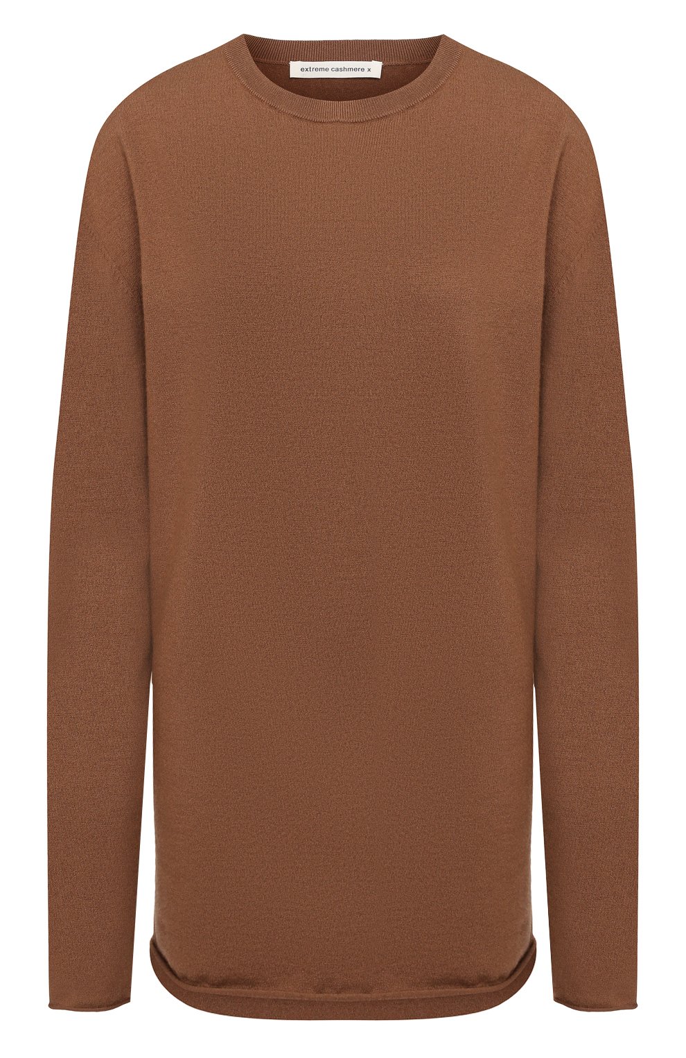 Кашемировый свитер EXTREME CASHMERE коричневого цвета по цене 49300 руб., арт. 136/HEIN, фото 1 Кашемировый свитер EXTREME CASHMERE, арт. 136/HEIN, фото 1