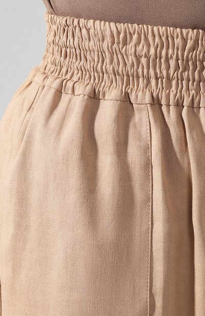 Шорты из смеси льна и хлопка BRUNELLO CUCINELLI, арт. MF591P7213, фото 5