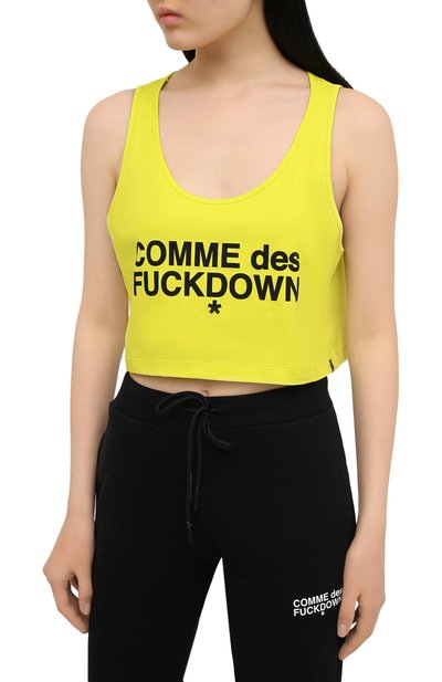 Хлопковый топ COMME DES FUCKDOWN, арт. CDFD1348, фото 3