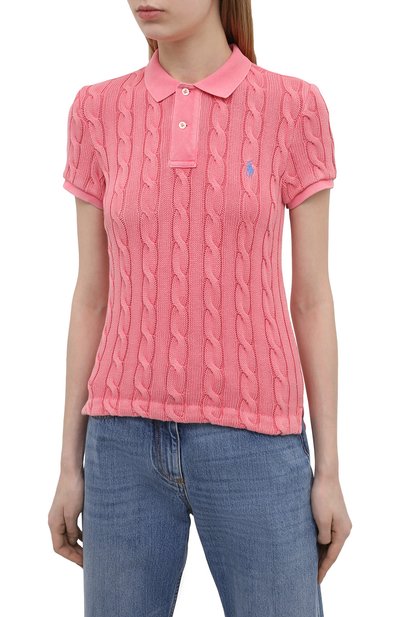 Хлопковое поло POLO RALPH LAUREN, арт. 211794596, фото 3