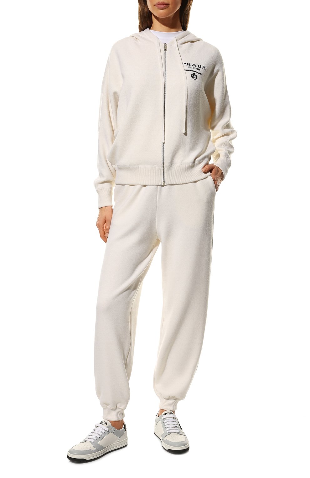 Кашемировые джоггеры PRADA, арт. 22237-10F4-F0009-212, фото 2