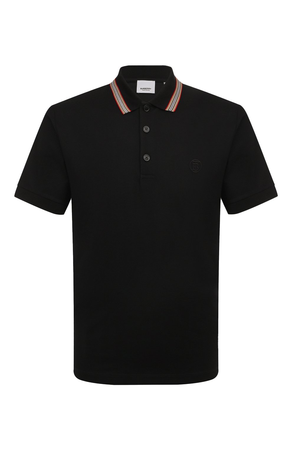 Хлопковое поло BURBERRY, арт. 8084017, фото 1