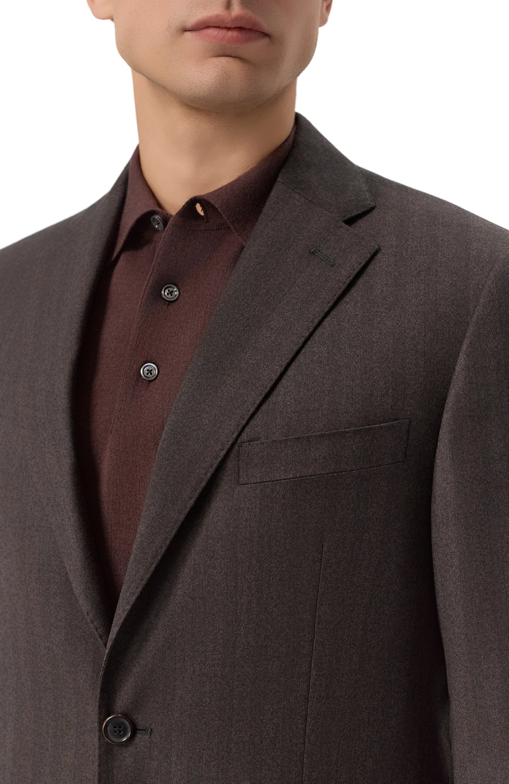 Шерстяной костюм CORNELIANI, арт. 286008/2A17340_SET, фото 6
