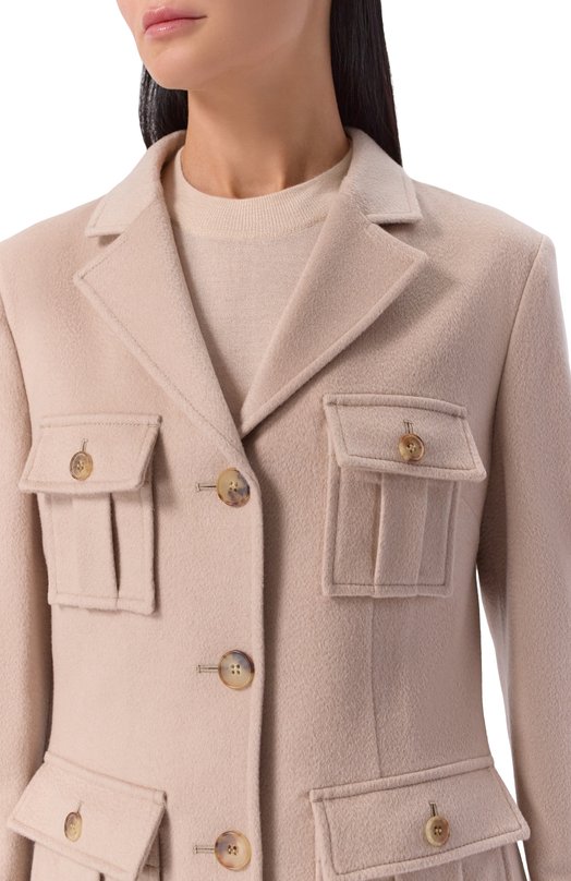 Кашемировый жакет MVST M25.1MW.J003/C0L0MB0 5335 Бежевый  M25.1MW.J003/C0L0MB0 5335 Фото 5