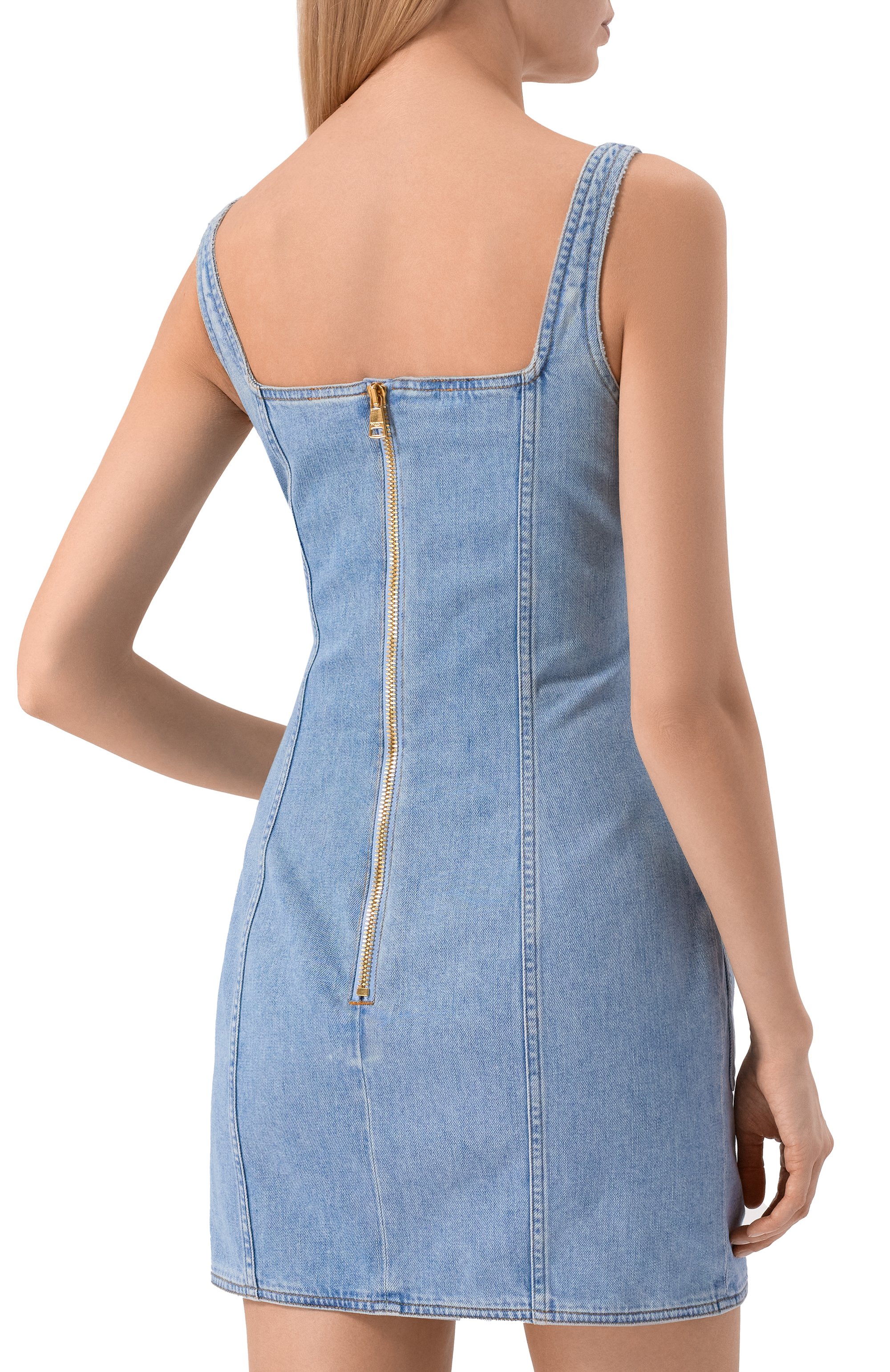 Джинсовое платье BALMAIN, арт. GF1R2531/DG11, фото 3