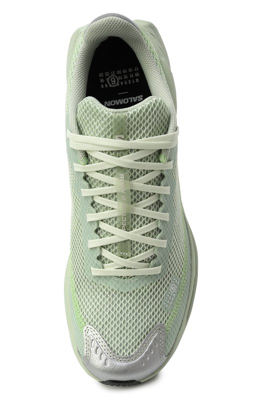 Текстильные кроссовки Spectur 2 MM6 x Salomon MM6 SH1WS0016/P8162 Зелёный  SH1WS0016/P8162 Фото 6