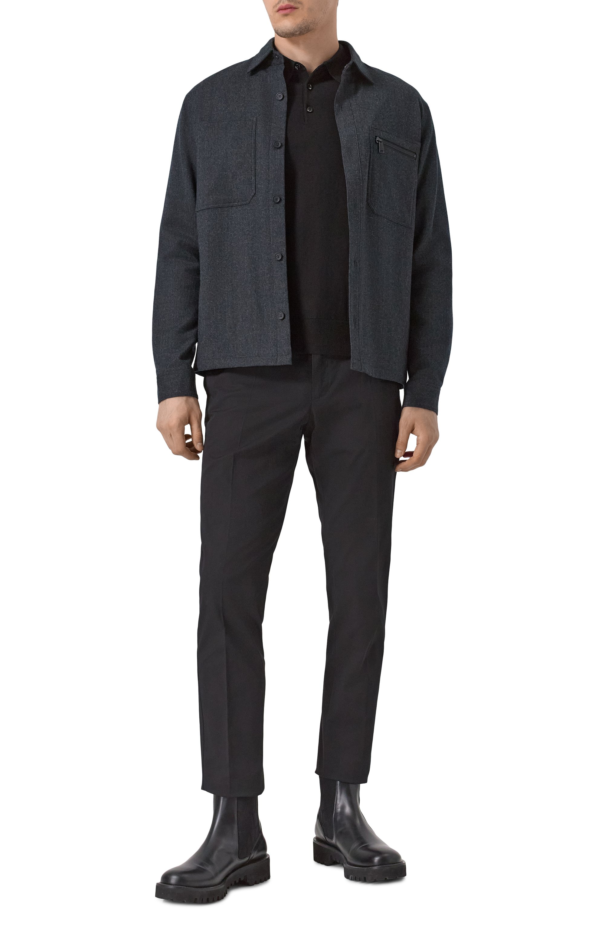 Шерстяная куртка-рубашка ZEGNA, арт. S0TM2/UEV01A8, фото 2