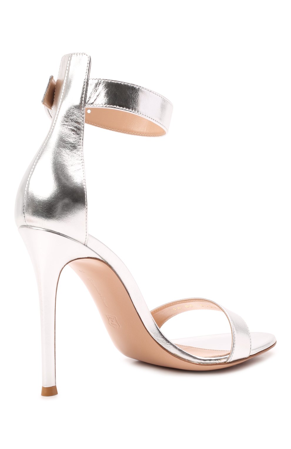 Кожаные босоножки portofino 105 GIANVITO ROSSI, арт. G61096.15RIC.NPSARGE, фото 5