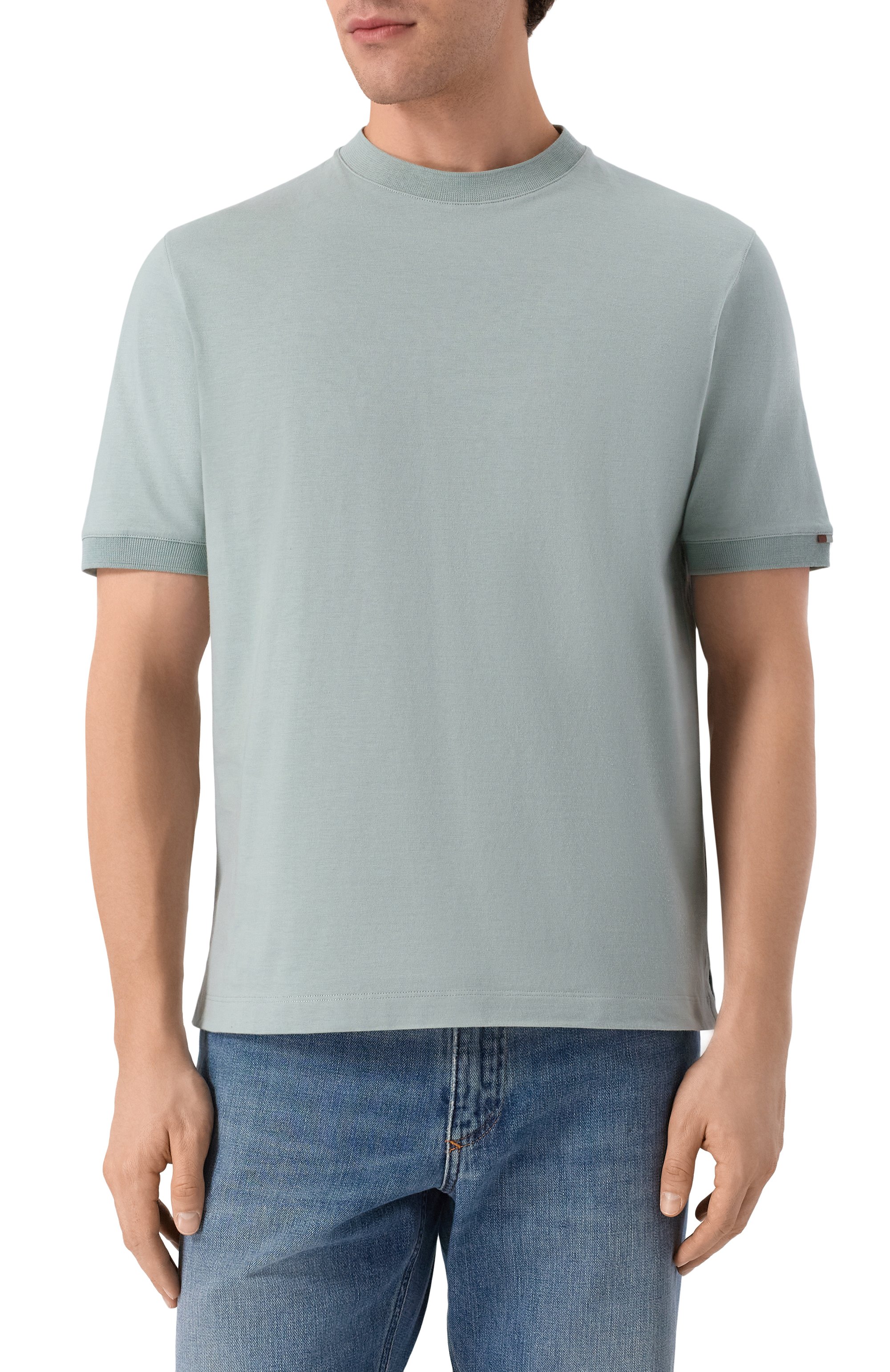 Хлопковая футболка CANALI, арт. T0930/MJ02435, фото 3