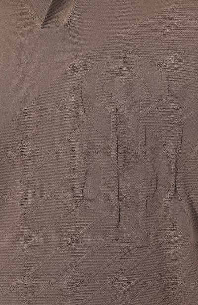 Хлопковое поло STEFANO RICCI, арт. K616295PSB/F23105, фото 5