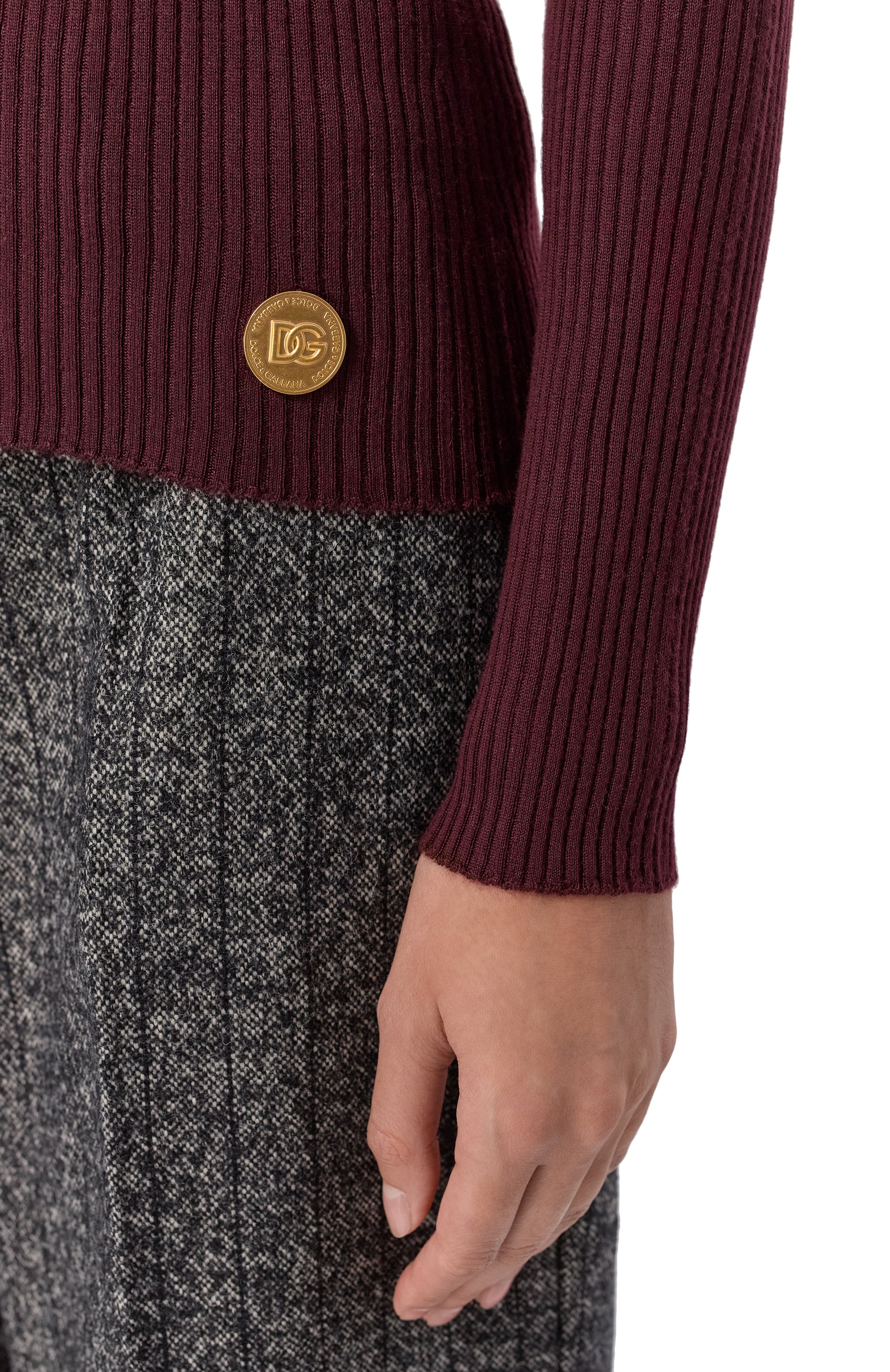 Кашемировая водолазка DOLCE & GABBANA, арт. FXW67T/JBW0G, фо�то 6