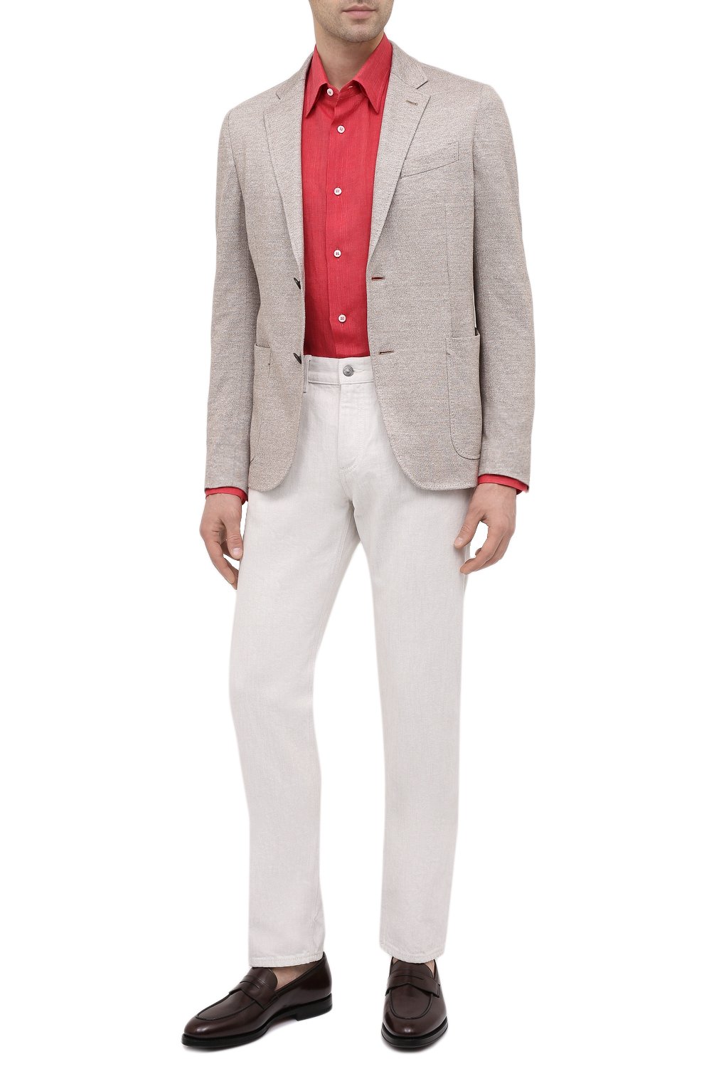 Льняная рубашка BRIONI, арт. SCAY0L/P9111, фото 2