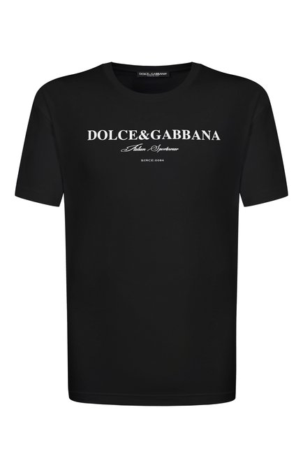Мужская хлопковая футболка DOLCE & GABBANA, арт. G8RN8T/G709Y