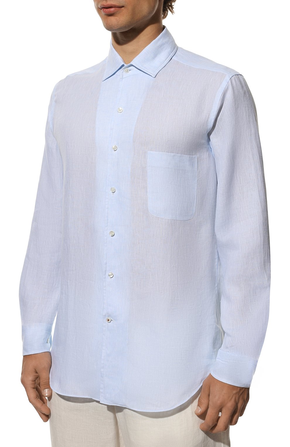 Льняная рубашка LORO PIANA, арт. FAF2545, фото 3