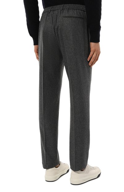 Шерстяные брюки BERWICH темно-серого цвета по цене 45950 руб., арт. SPIAGGIA ALC/VB1504, фото 4 Шерстяные брюки BERWICH, арт. SPIAGGIA ALC/VB1504, фото 4